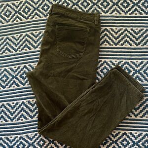 Eileen Fisher Olive Green Corduroy Pants Size 16